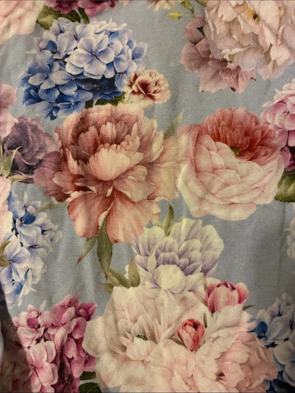 Posh Peanut Lavender Floral Kids Pajama Set - Pink Blue Purple
